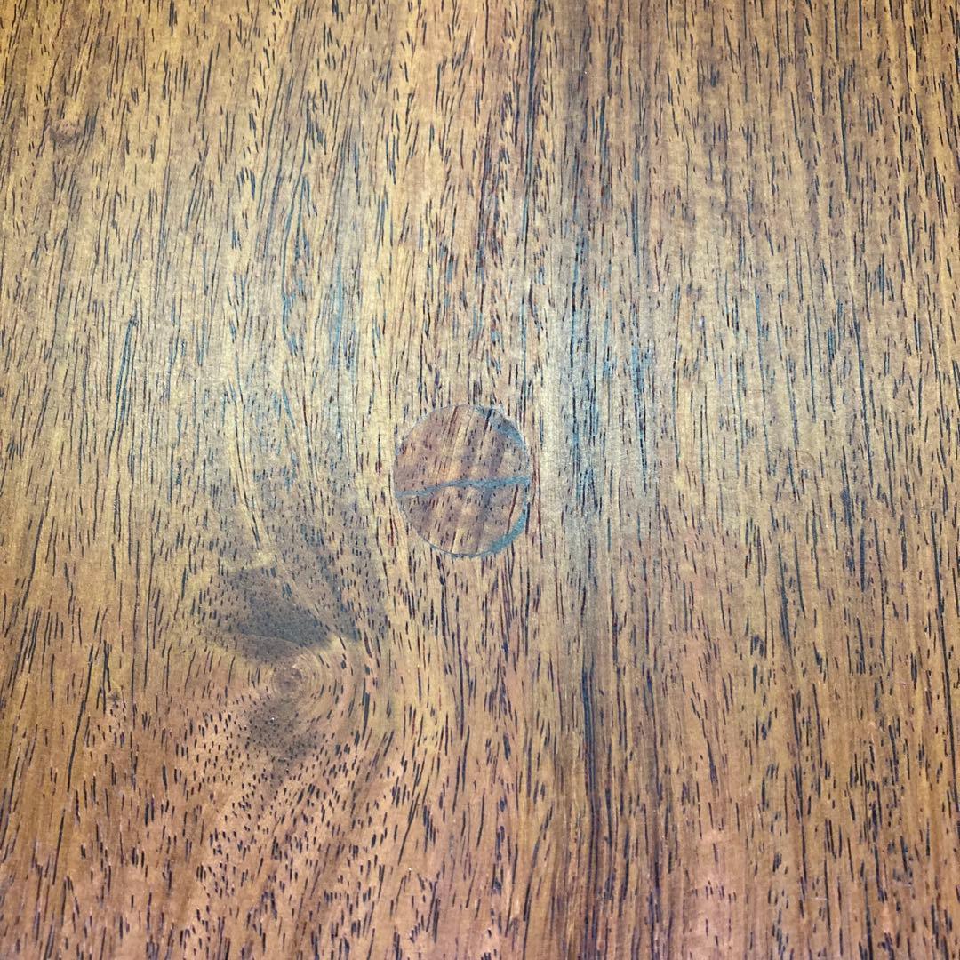 （週末値下げ）花梨 無垢一枚板 150cm ダイニングテーブル 天板