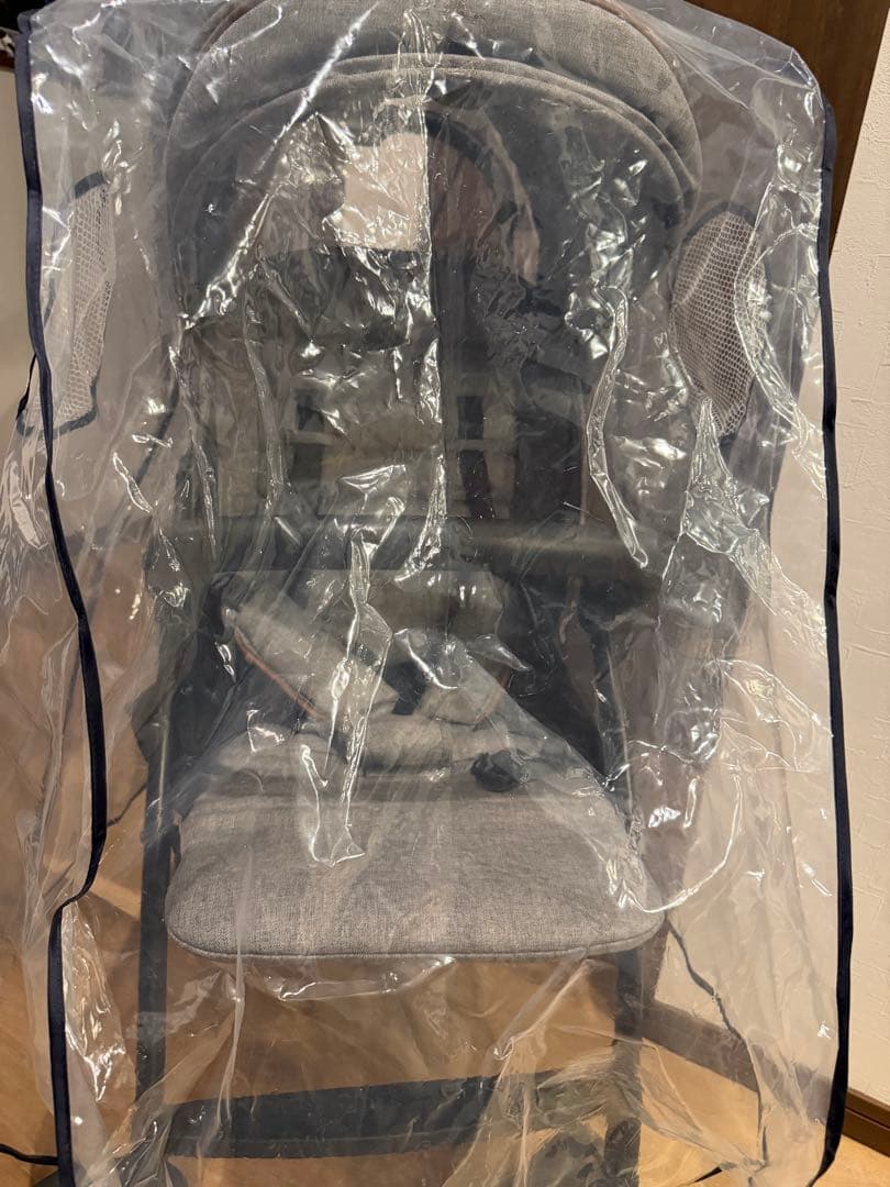 美品【レインカバー付き】カトージ 2シーター ベビーカー