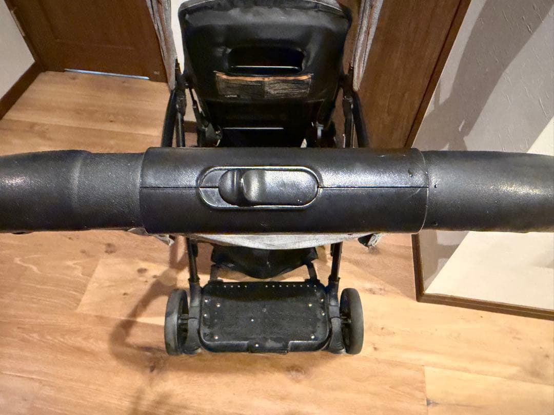 美品【レインカバー付き】カトージ 2シーター ベビーカー