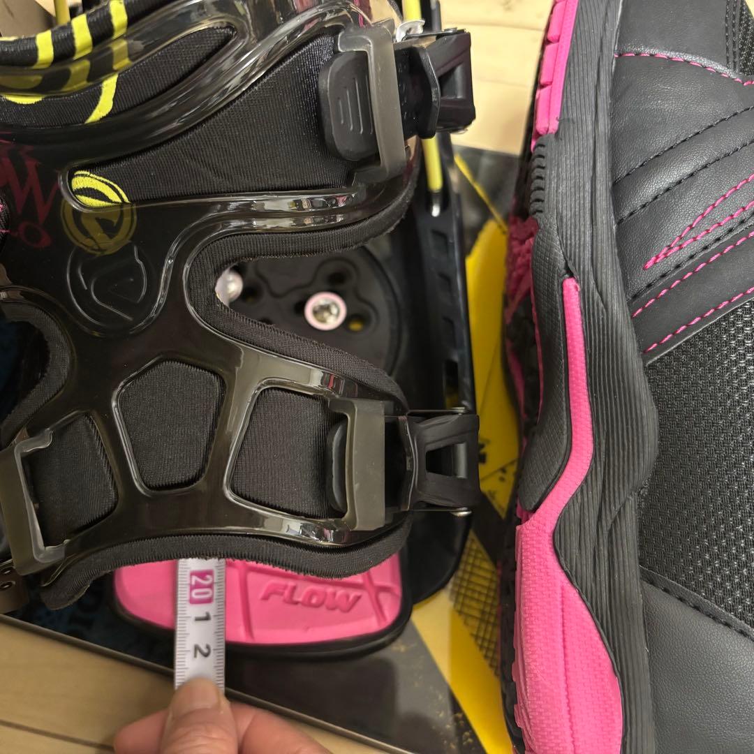 レディーススノーボードセット　headBOAブーツ　22.5cm ROMESDS