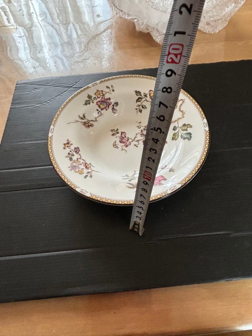 希少❣️未使用美品❣️ウエッジウッド スワロー シノワズリ スープ皿2枚廃盤黒壺