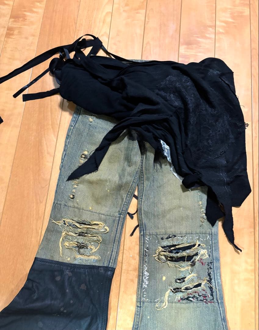 hyde着系　h NAOTO巻きスカート　if ラルク