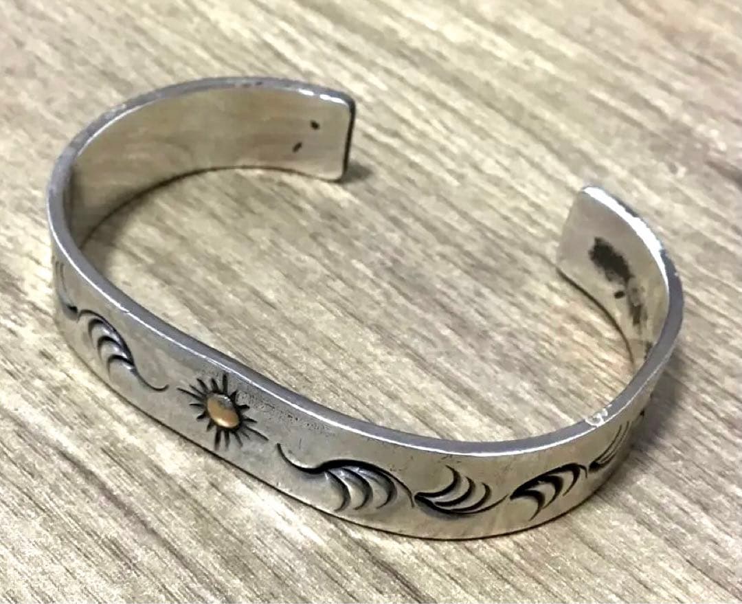 アリゾナフリーダム　バングル ブレスレット　SILVER925/K18