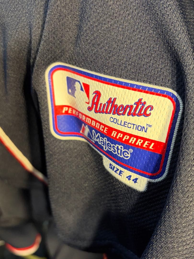 マジェスティック　MLB ナショナルズ　ハーパー　オーセンティック　ユニフォーム