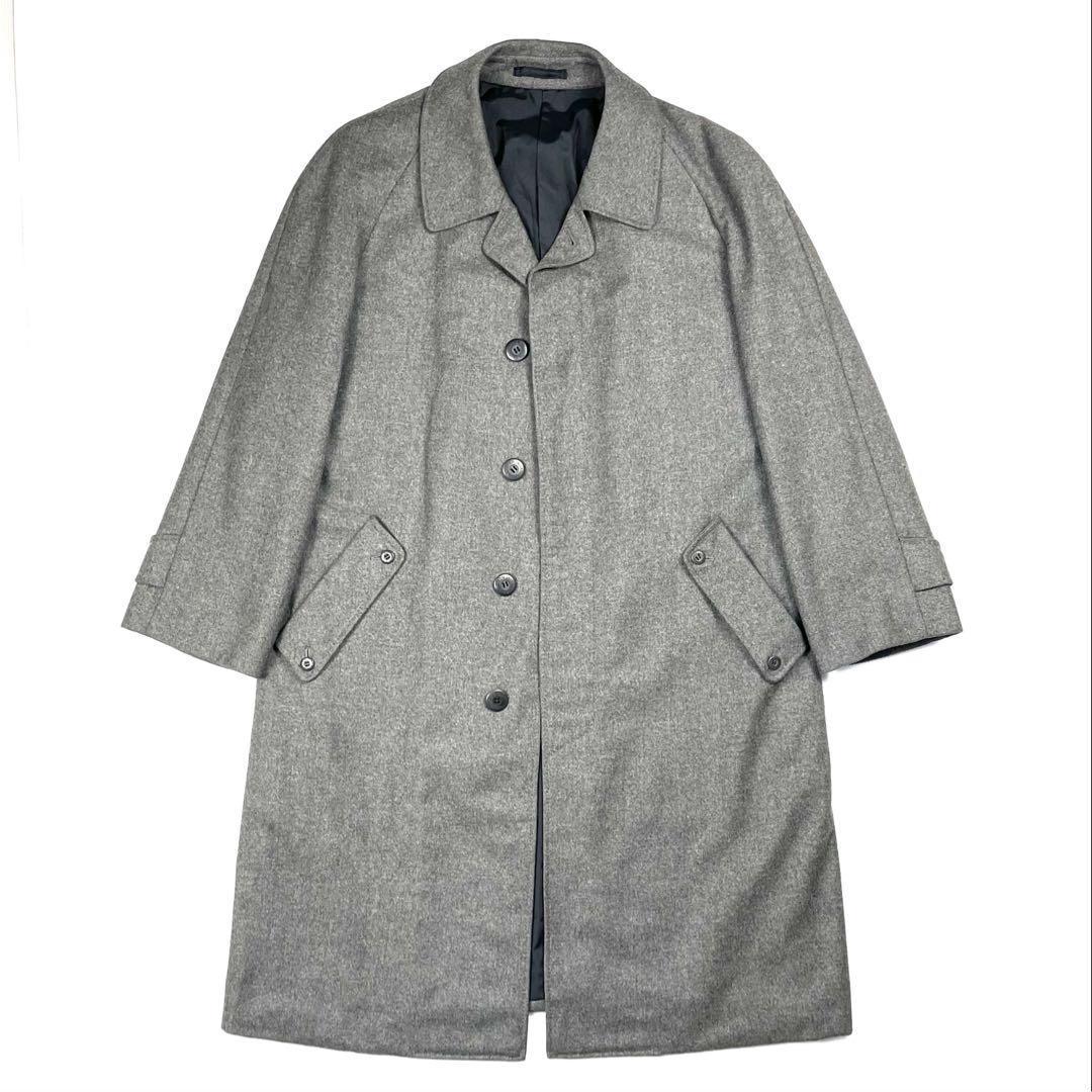 【至高の逸品】 GIVENCHY カシミア混　ステンカラーコート　VINTAGE