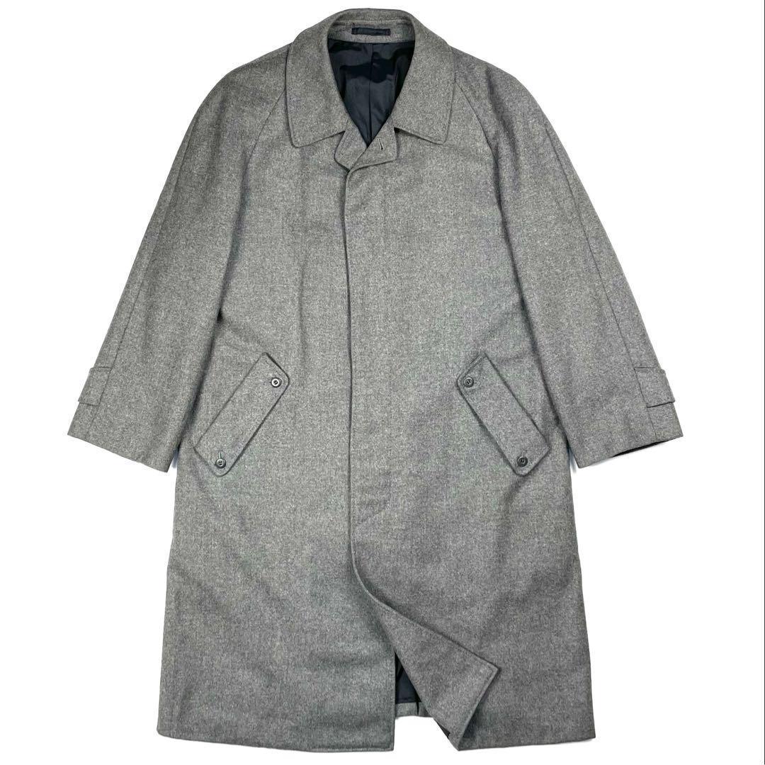 【至高の逸品】 GIVENCHY カシミア混　ステンカラーコート　VINTAGE