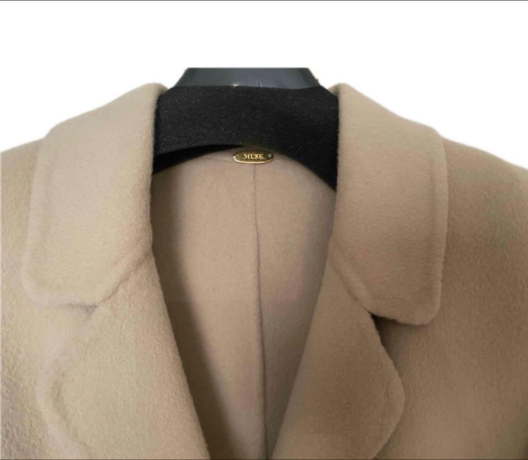 Deuxieme Classe ウールアンゴラリバーコート 美品