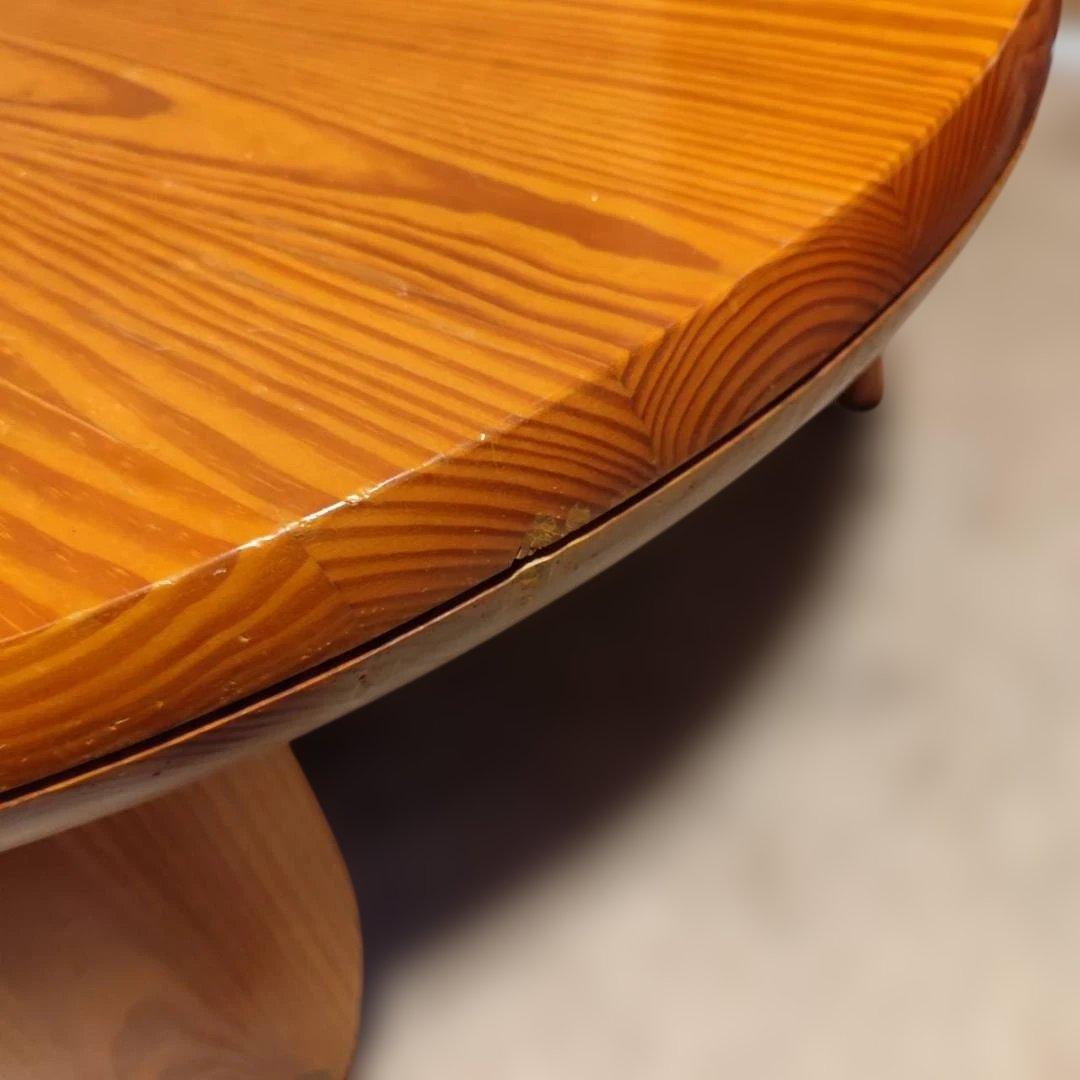 直接引き取り 天然木 無垢材 ちゃぶ台 コーヒーテーブル ローテーブル