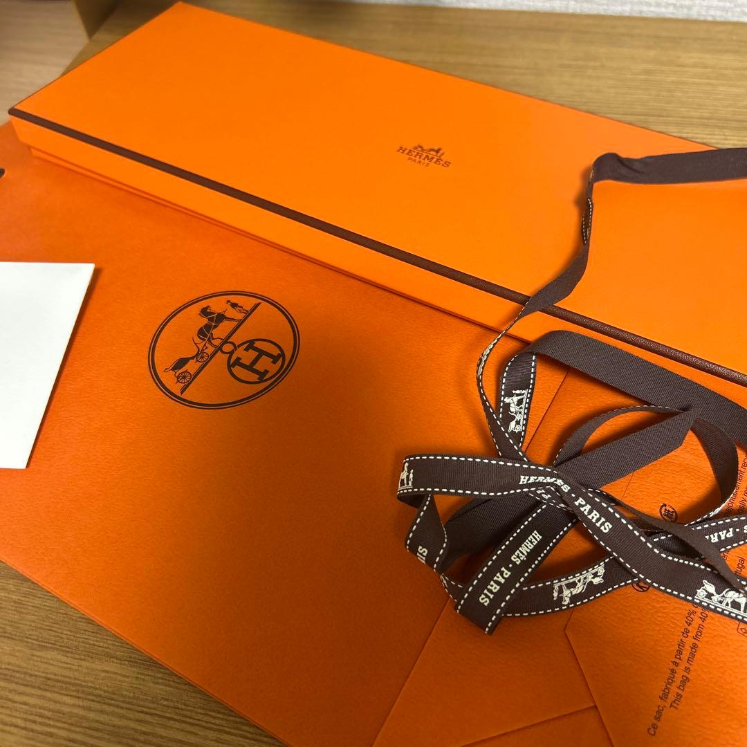 ken.papaさんエルメス 青 ネクタイ