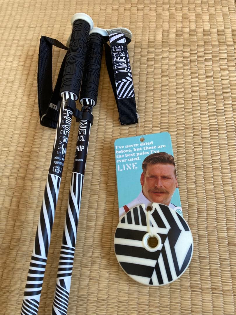 ライン　スキーポール　スキーストック　未使用品