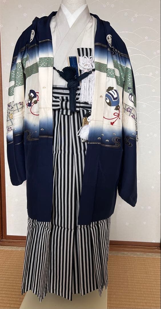 七五三5歳男の子袴セット