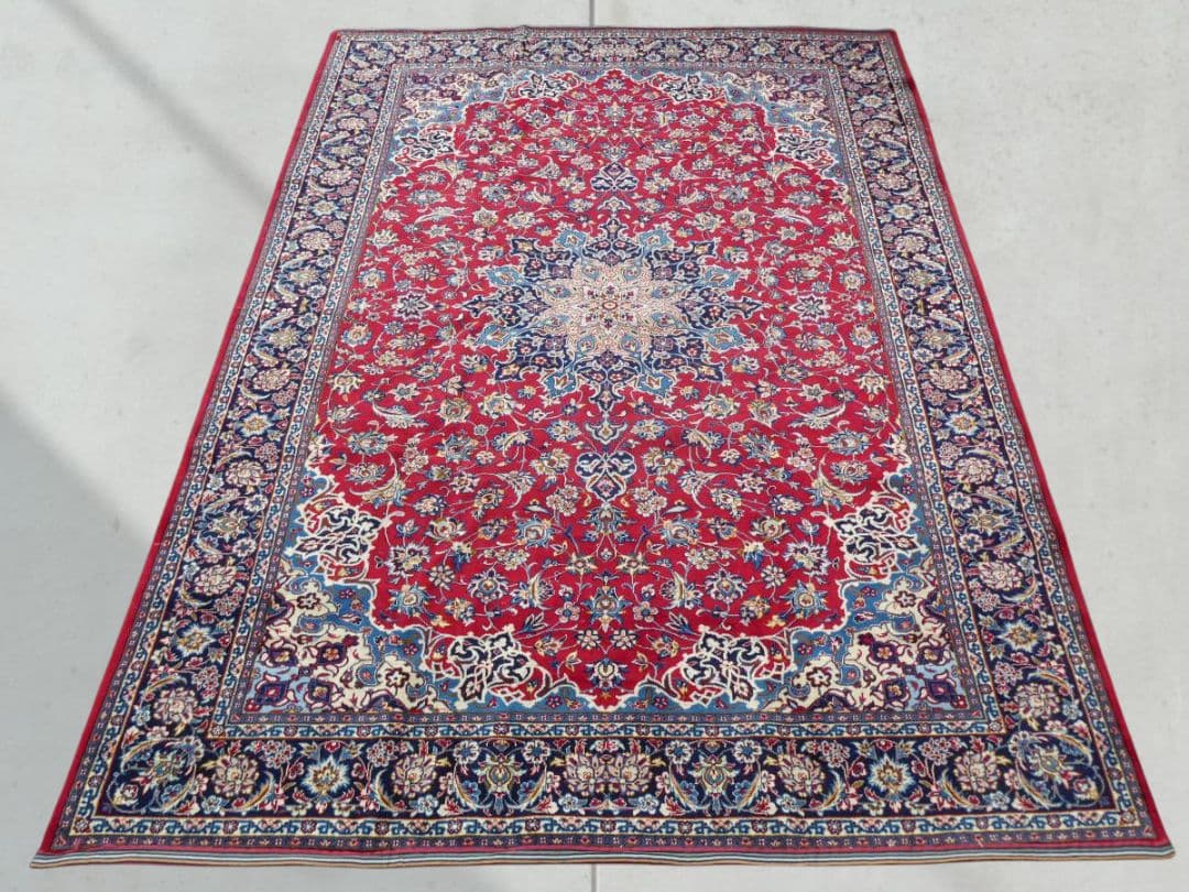 大判　ペルシャ絨毯　398×293cm　イラン産　手織り