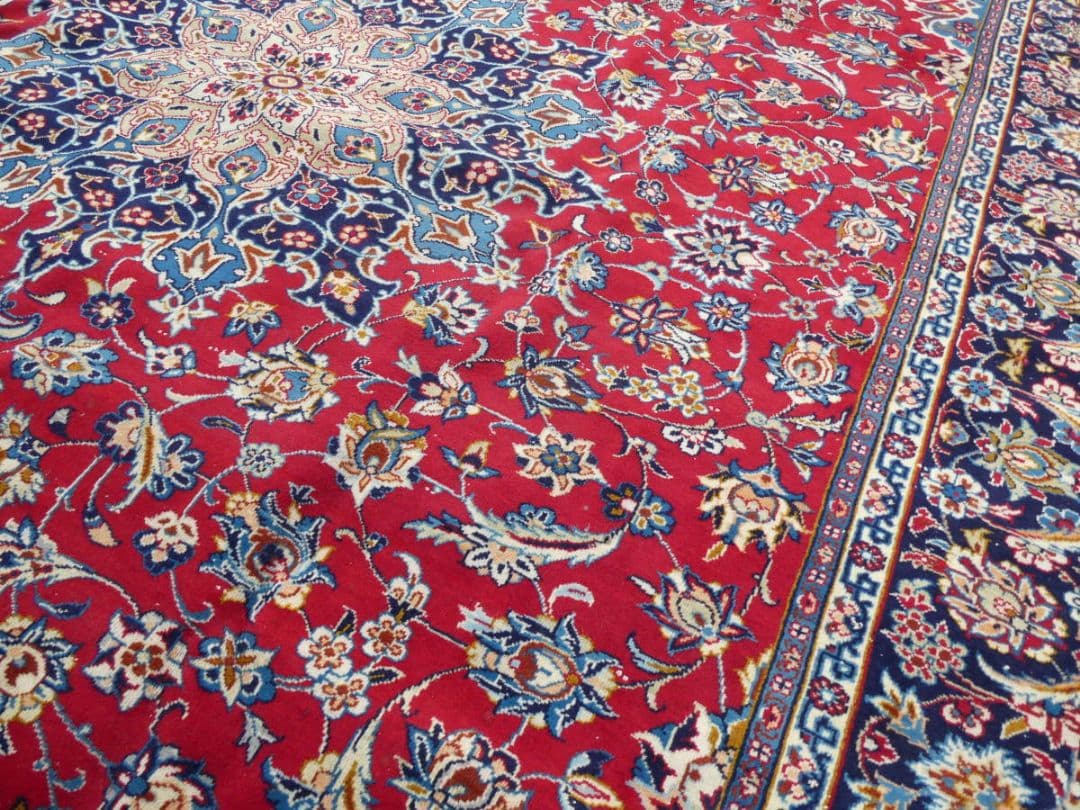 大判　ペルシャ絨毯　398×293cm　イラン産　手織り