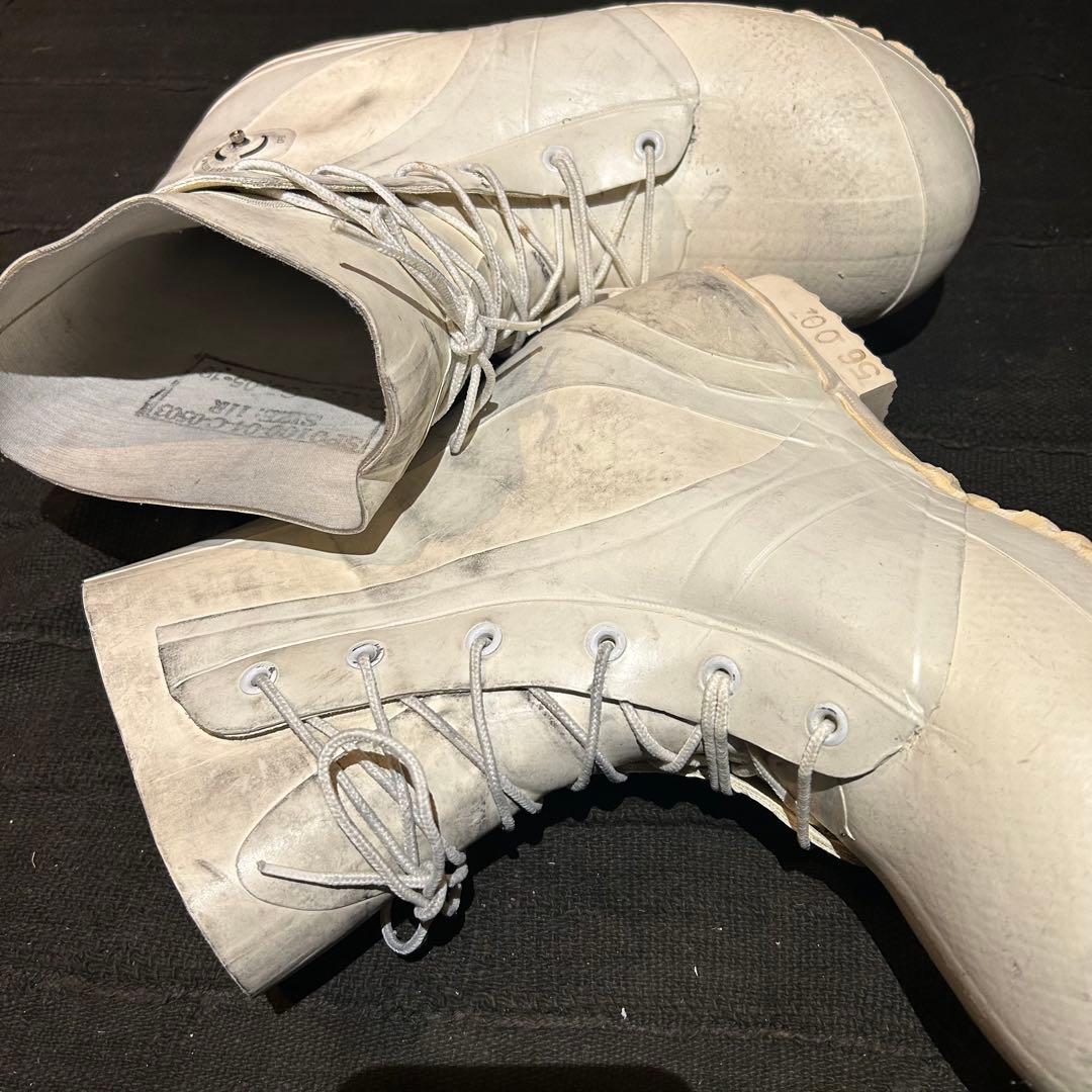 米軍 USARMY バニーブーツ ミッキーマウスブーツ ホワイト 11R