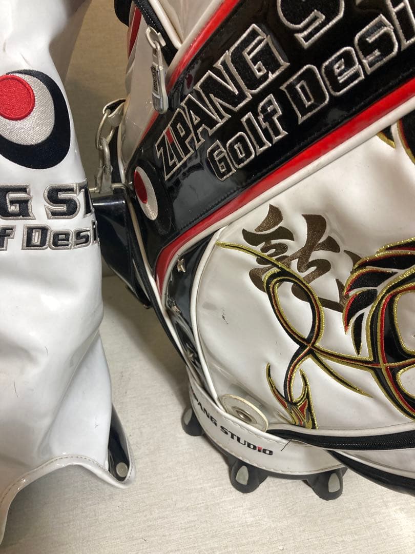 希少　ZIPANG STUDIO 琉球ゴルフ　ドラゴンキャディバッグ