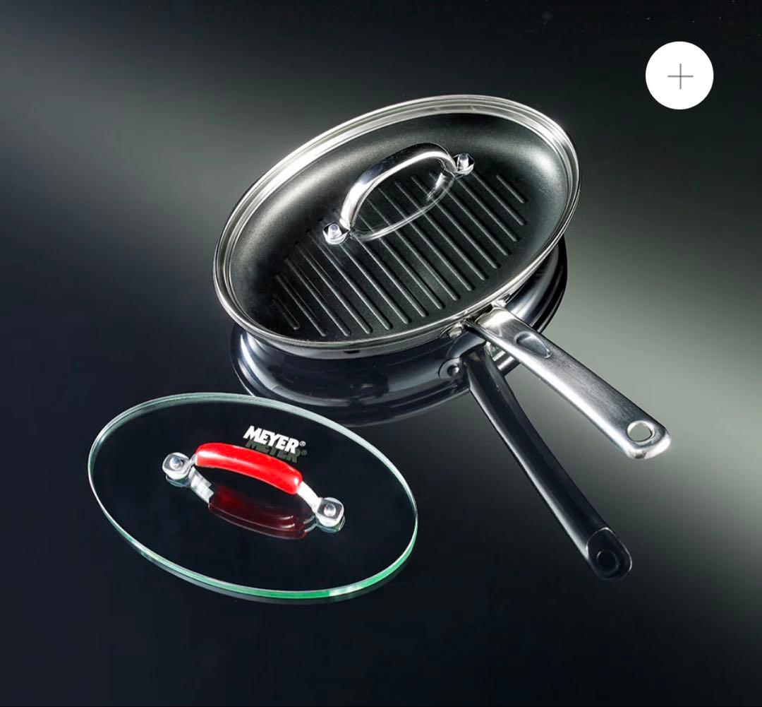 【未使用品】MEYER マイヤー　オ－バルグリルパン28cm