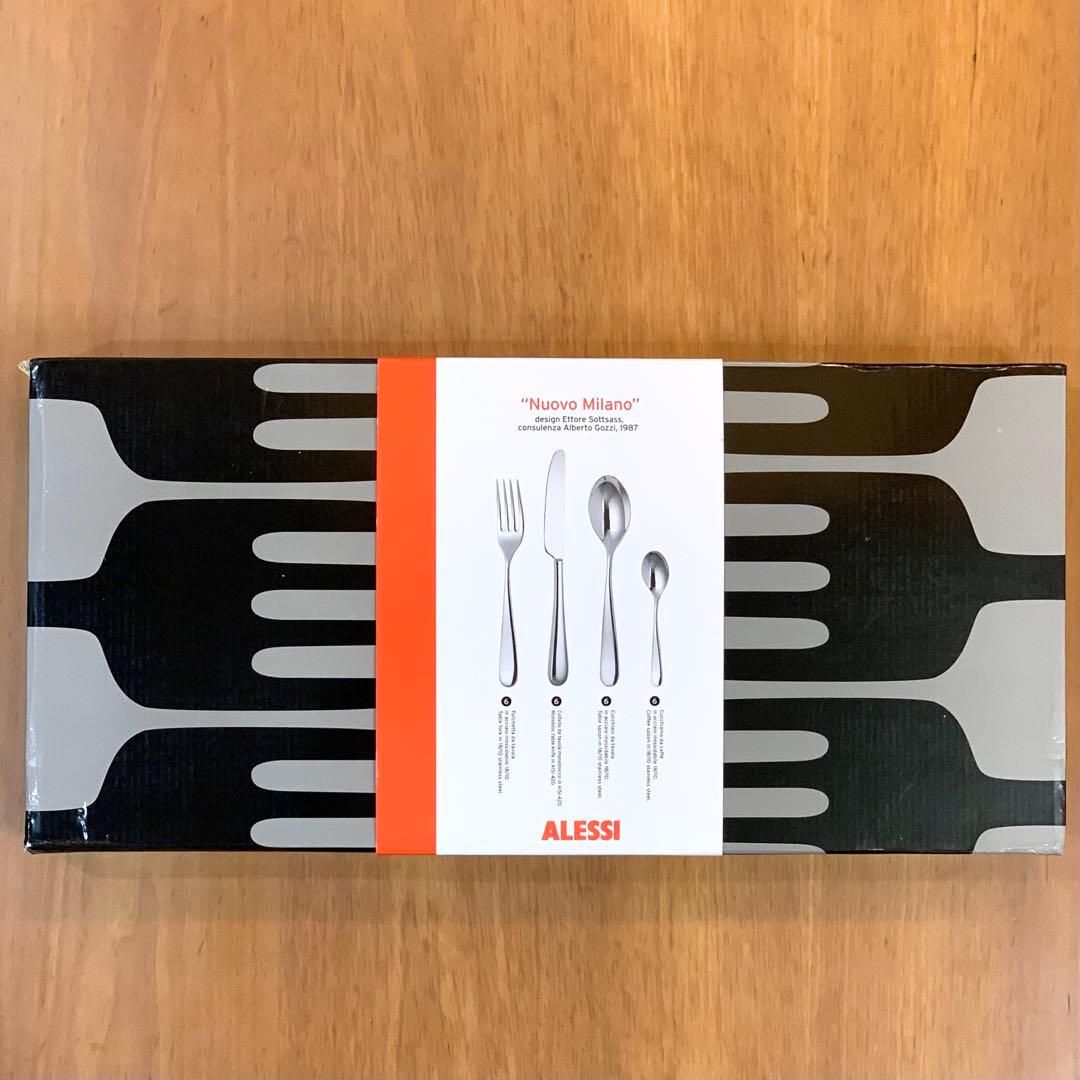 ALESSI アレッシィ ヌオーヴォミラノ カトラリーセット 4種×6 24点