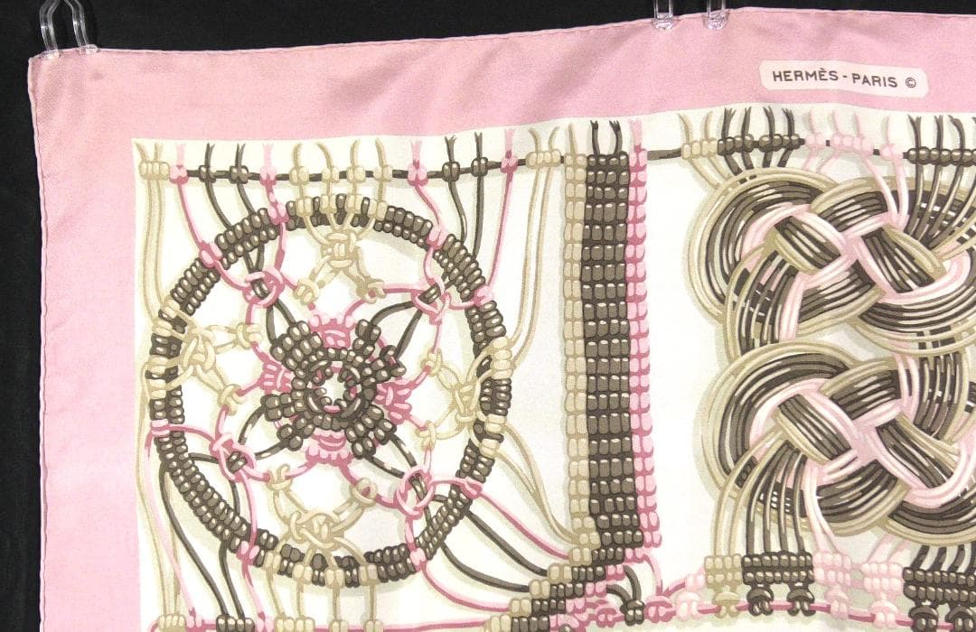 HERMES エルメス　大判スカーフ　カレ90　 D454