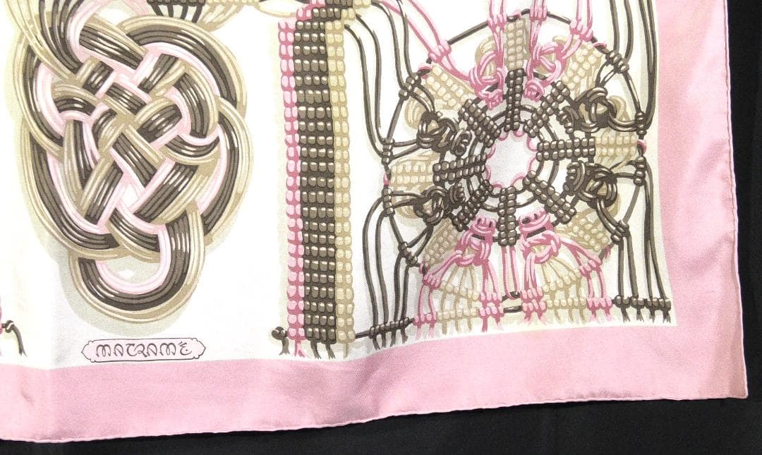 HERMES エルメス　大判スカーフ　カレ90　 D454