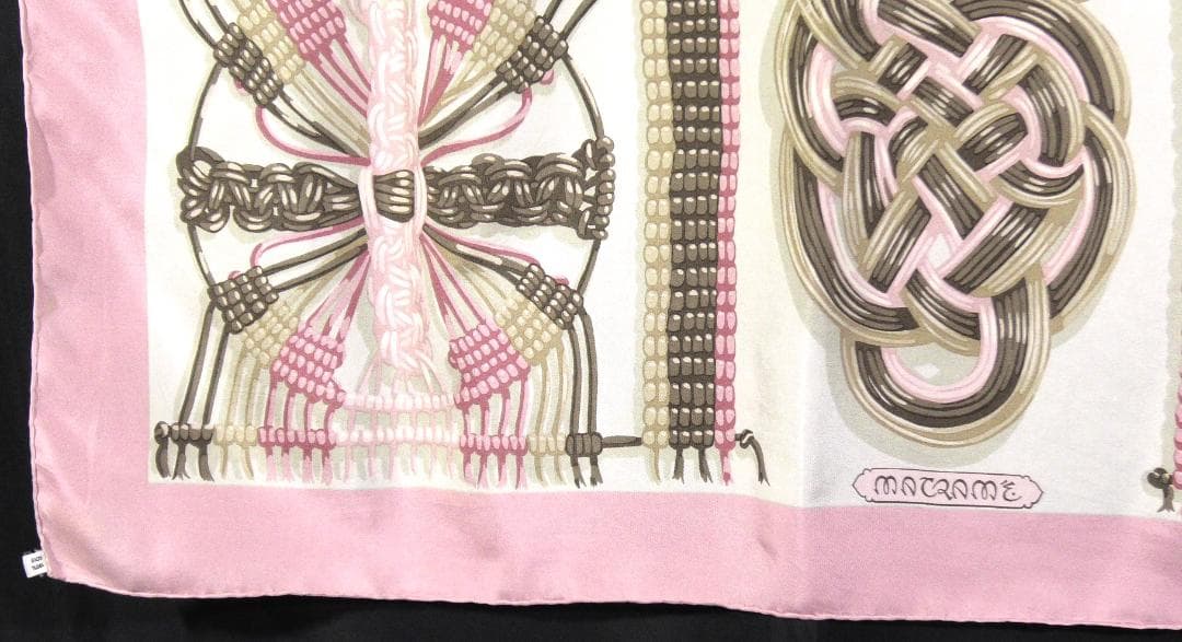 HERMES エルメス　大判スカーフ　カレ90　 D454