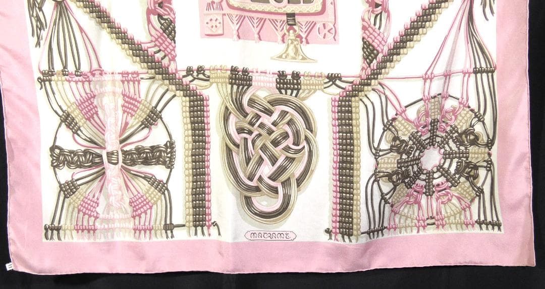 HERMES エルメス　大判スカーフ　カレ90　 D454