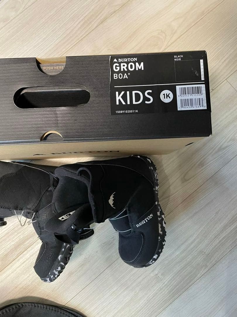 バートンチョッパー110、ビンディング、ブーツ3点セット