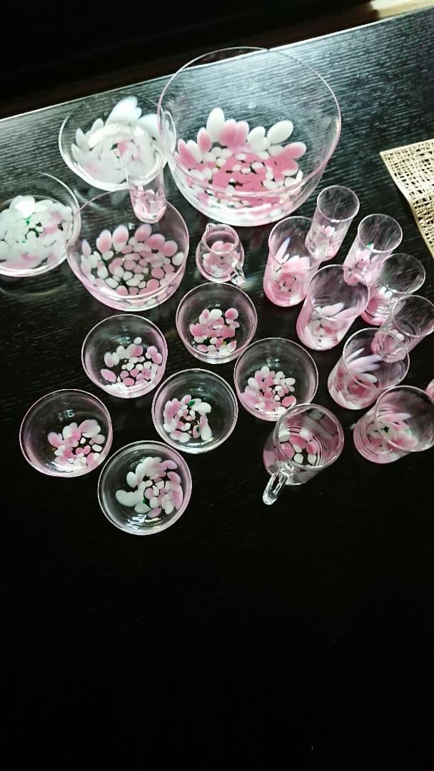 レア　アンティーク絵画サクラ セット