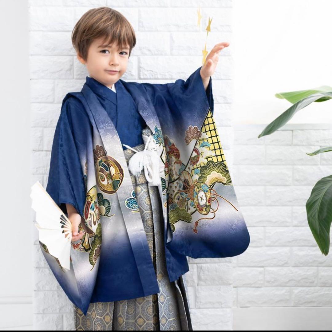 【美品】七五三 着物 袴 セット 5歳 男の子