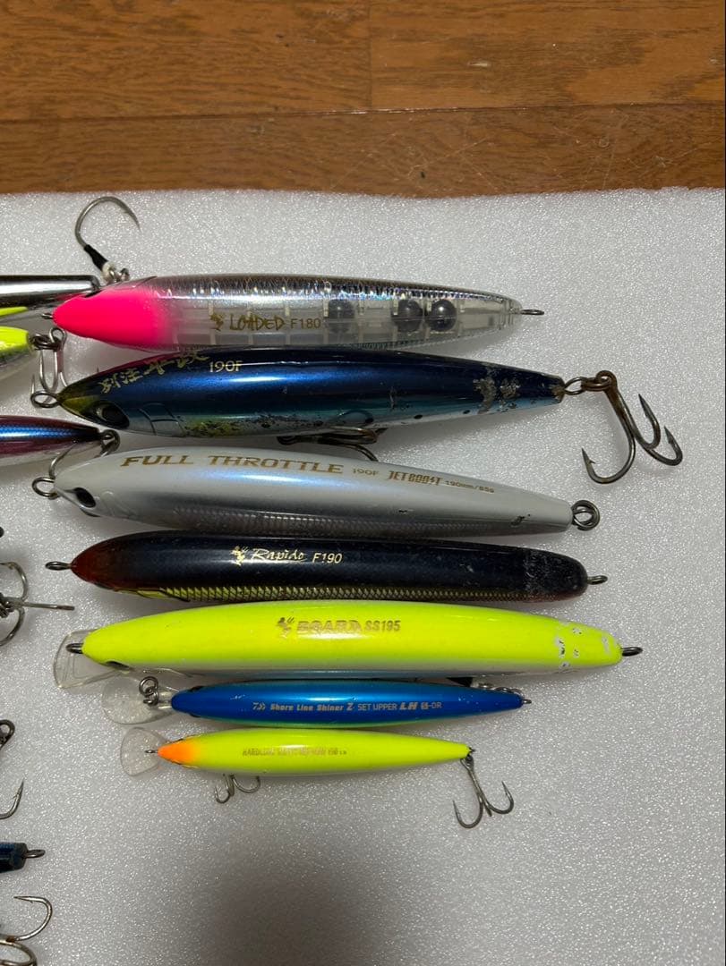 青物プラグ一式セット(中古品・未使用品)