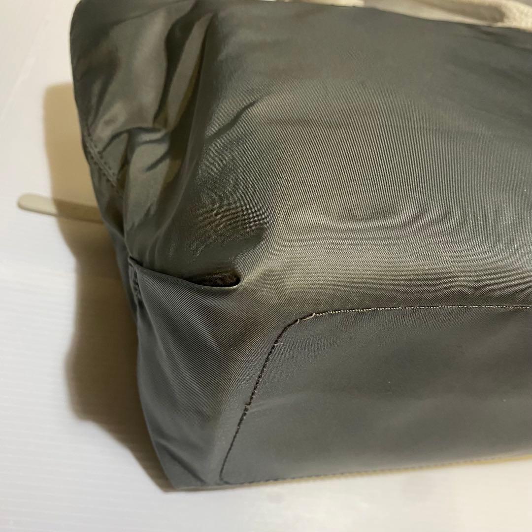 【まーし 】A.D.M.J.　マジックライト　トート　グレー　ナイロン