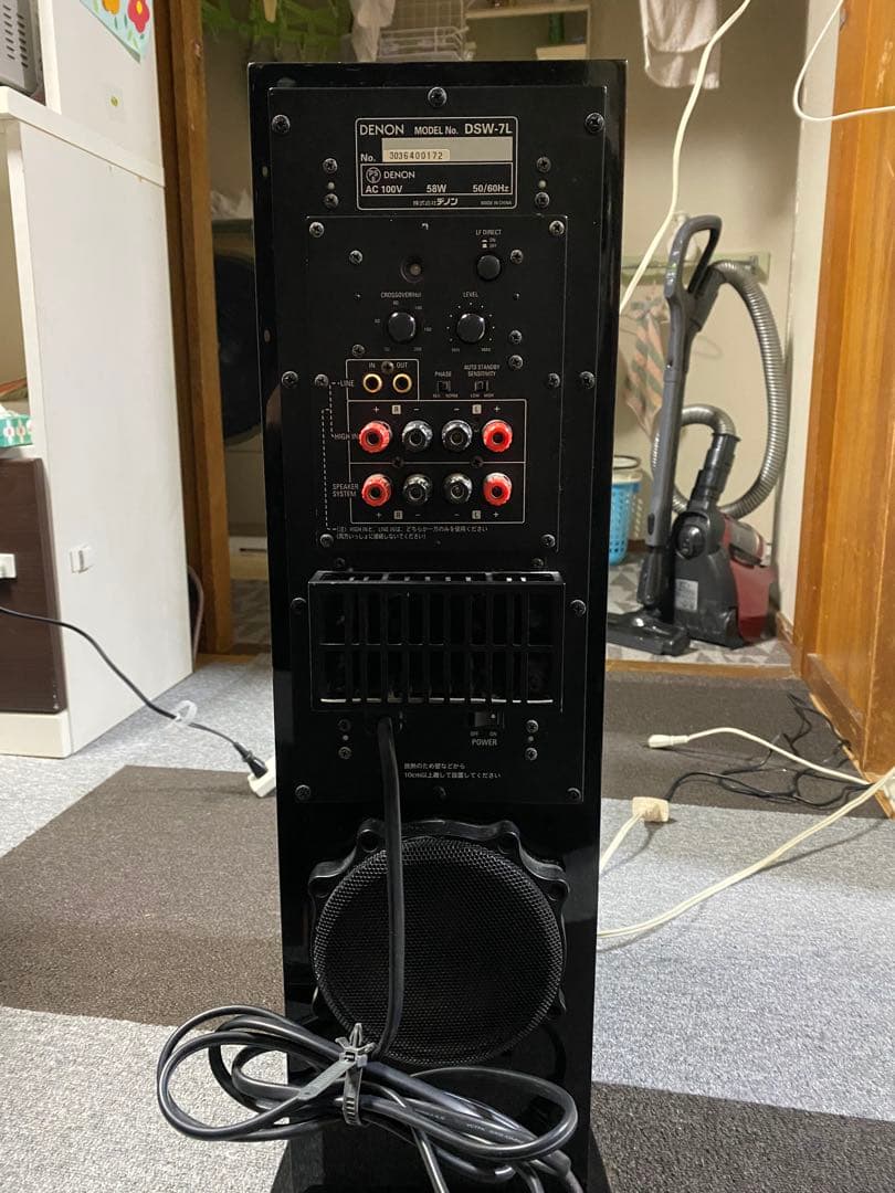 DENON DSW-7L ブラック サブウーファー