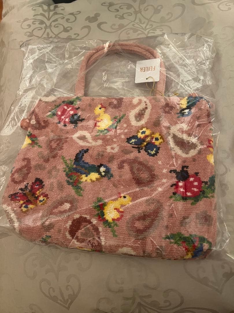 【新品】フェイラー　ハイジペイズリー　手付き巾着ポーチ