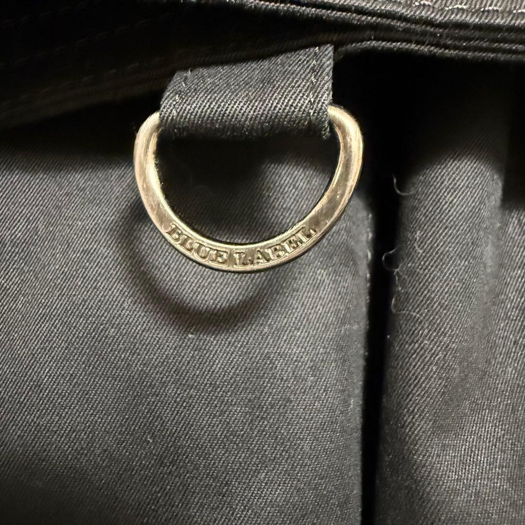 極美品✨️ BURBERRY トレンチコート 女優襟 黒 ベルト ダブルボタン