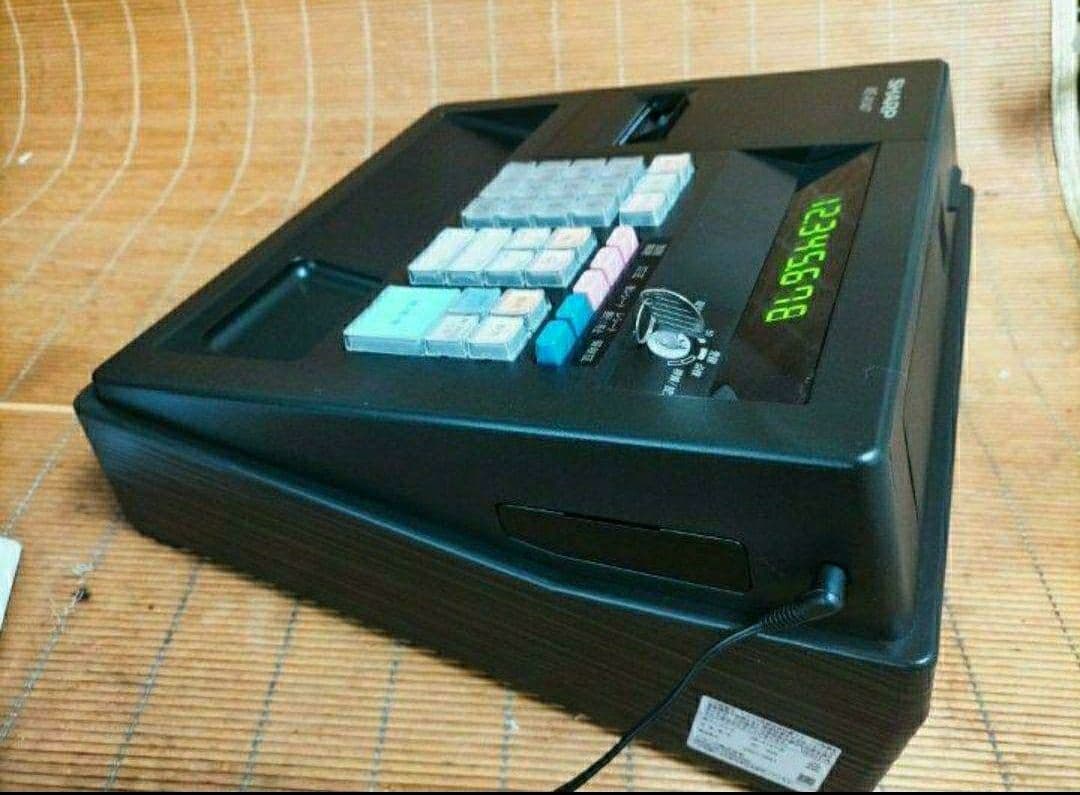 シャープレジスター　XE-A147　PC連携売上管理フル設定無料　030066