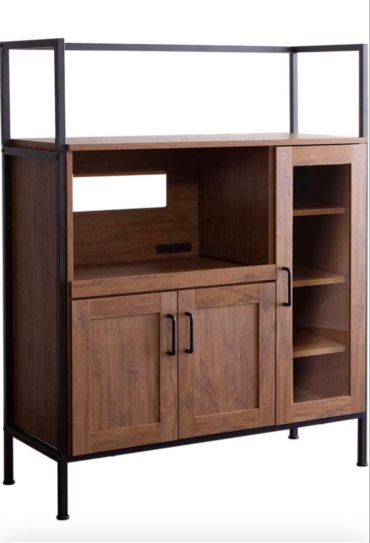 ホームテイスト ヴィンテージレンジ台 GREACK-グリック- ウォールナット