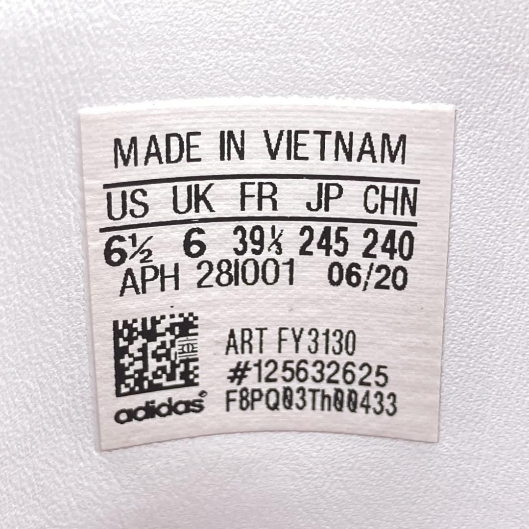 未使用　アディダス　スタンスミス　ワッペン付替レザースニーカー　24.5cm