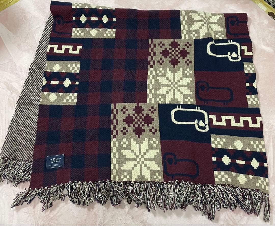 み*き様 EST. 1830 WOOLRICH ウールリッチ ショール ストール