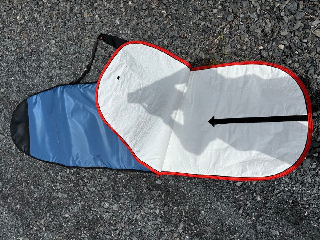 クリステンソン　サーフボード　フラットトラッカー7.0  フィン　ケース付