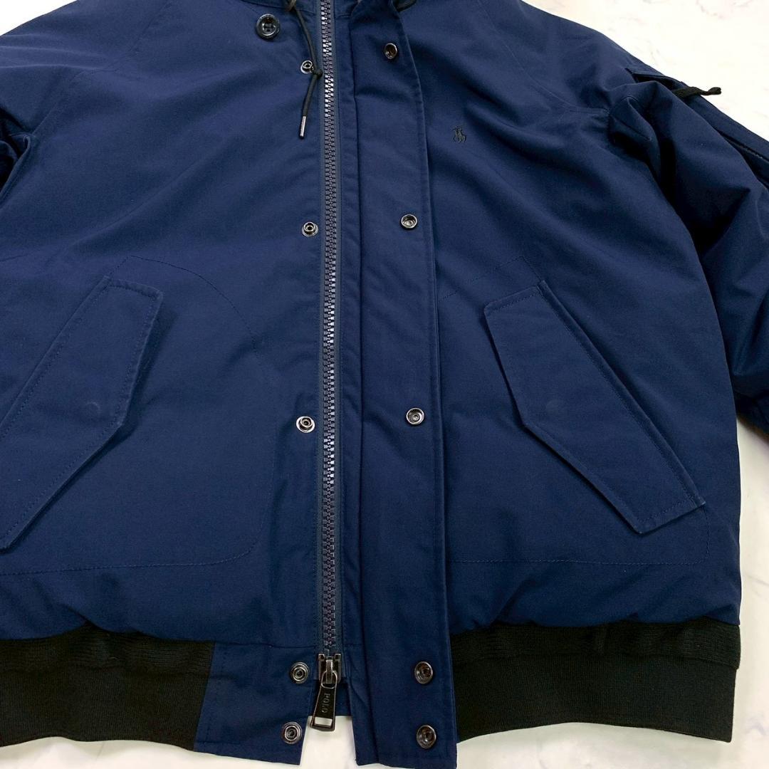 ポロラルフローレン N-2B フライトジャケット ダウン ネイビー L　D999