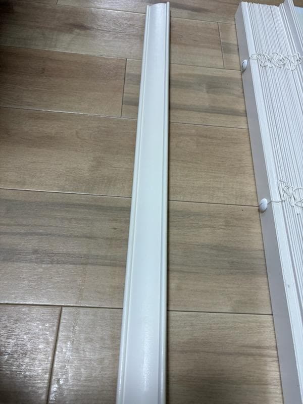 木製ブラインド　ホワイト　159×110　1枚