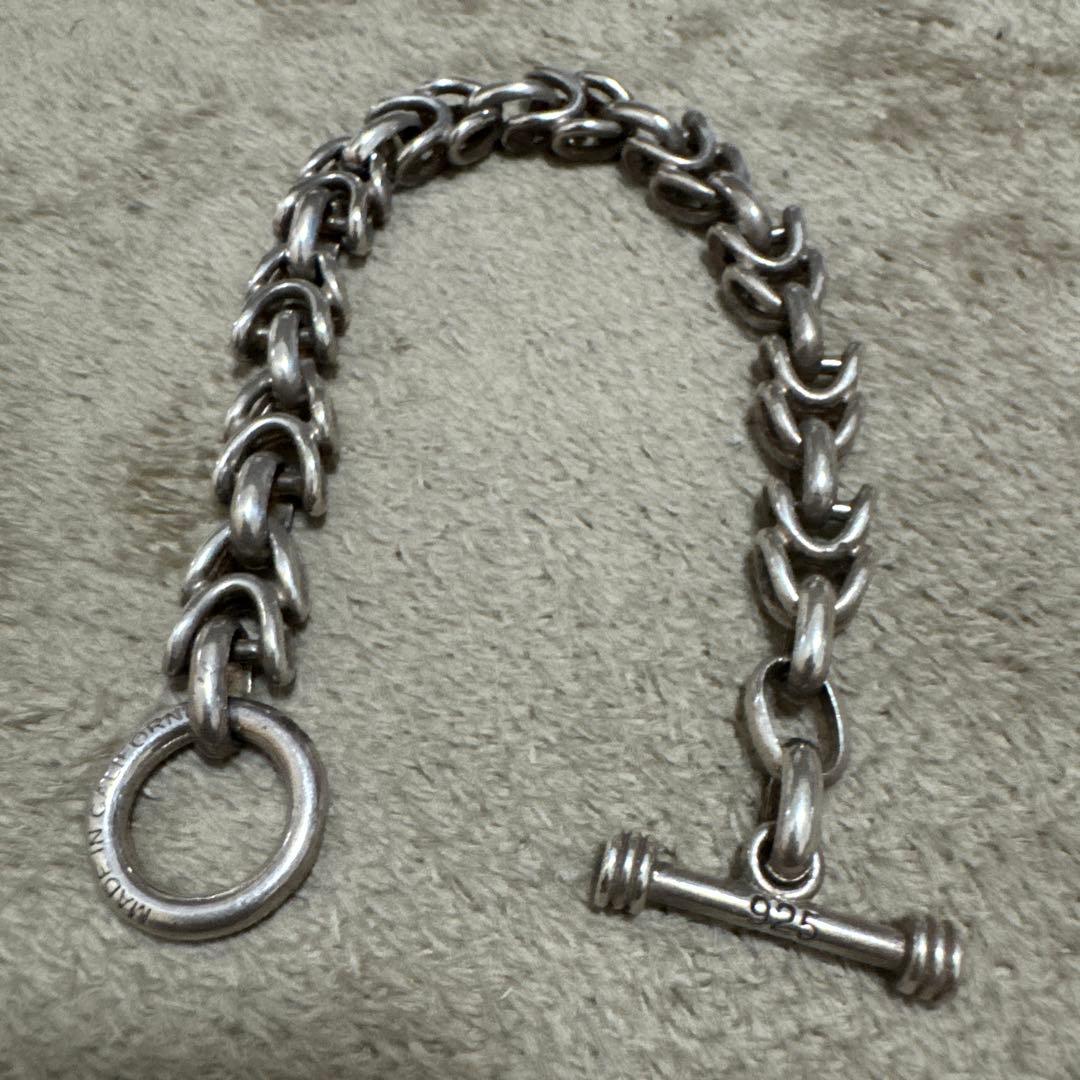 【美品】MADE IN CALIFORNIA　シルバー925 ブレスレット