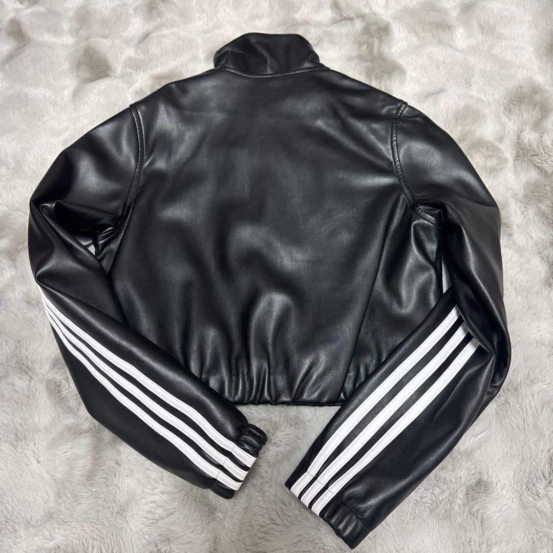 adidas ブラック ジャケット M