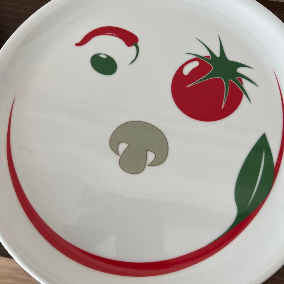 guzzini pizza絵大皿 ２枚セット