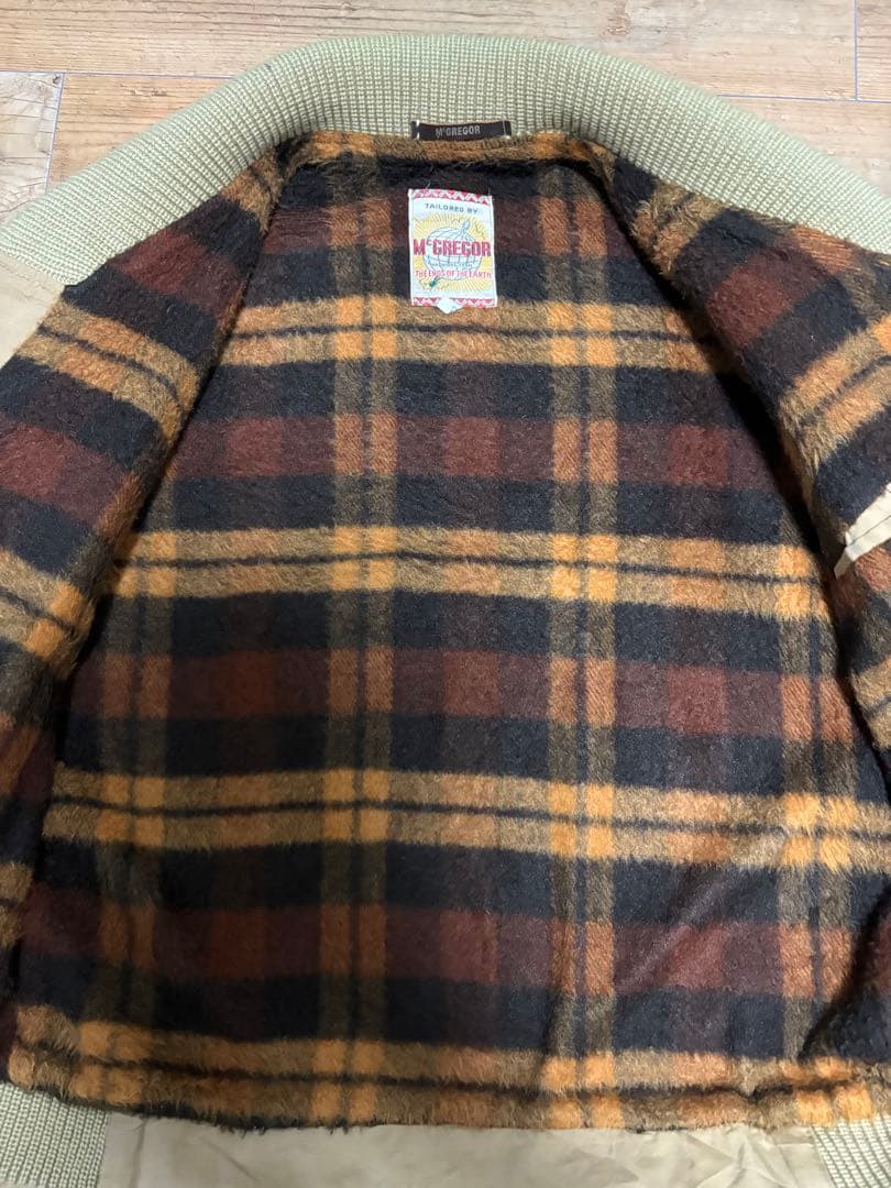 c*w様 1950s後半 50s McGREGOR ウール裏地 スポーツジャケッ