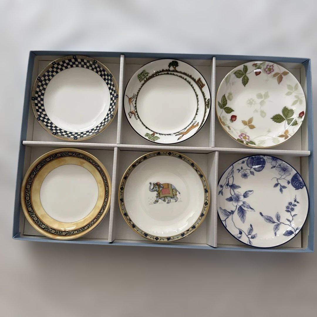  ウェッジウッド 小皿 ワイルドストロベリー