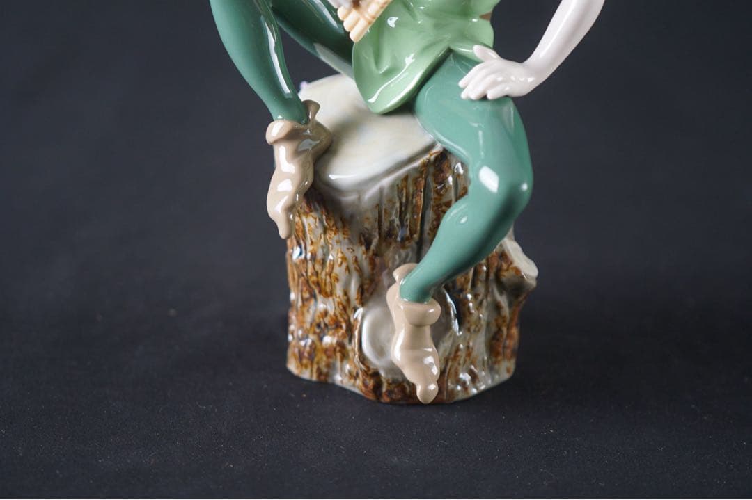 美品 リヤドロ Disney ディズニー ピーターパン 65周年 フィギュリン