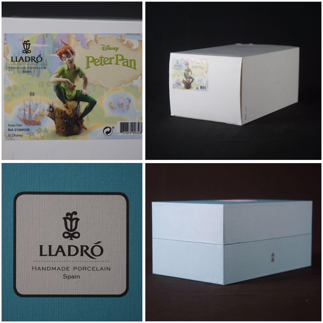 美品 リヤドロ Disney ディズニー ピーターパン 65周年 フィギュリン