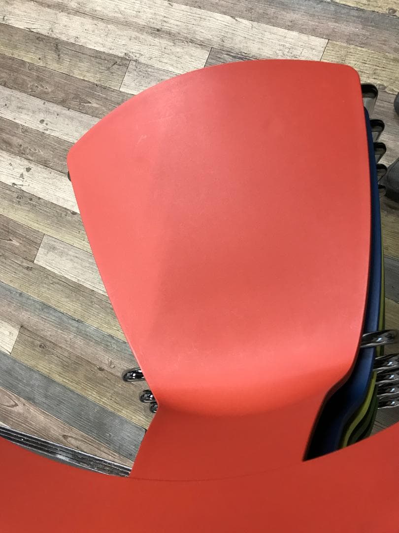 【6脚セット】Plank　Remo （レモ）　スタッキングチェア