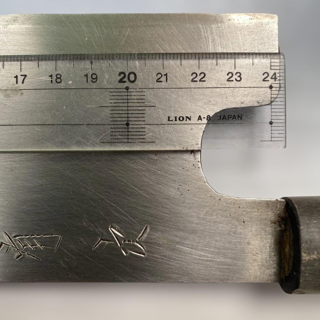 有次（京都）羊羹包丁　尺寸物差しおまけ付き