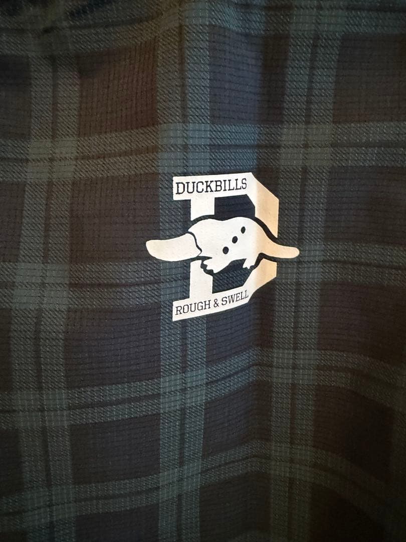 rough&swellチェック柄ノースリーブベスト、ハーフパンツセット